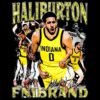 Haliburton Indiana Pacers Fnbrand Vintage PNG