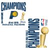 Indiana Pacers 2024 2025 Nba Finals Champions PNG