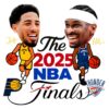 Indiana Pacers Vs Oklahoma City Thunder The 2025 Nba Finals Signature PNG