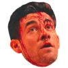 Isaiah Hartenstein Bloody Face Intense Playoff Moment Tribute PNG