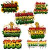 Juneteenth Black Queen And King 1865 Freedom PNG Bundle