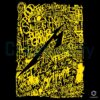 Metallica 72 Seasons Yellow Lyric Typography SVG