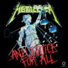 Metallica And Justice For All Lady Justice Neon Band PNG