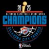 Okc Thunder Basketball 2025 Nba Champions Arch PNG