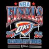 Oklahoma City Thunder 2025 Nba Finals Stars And Badge Emblem PNG