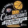 Oklahoma City Thunder Champion Nba Finals 2025 SVG