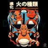Pokemon Charizard Evolution Vintage Japanese Anime Inspired Fire Trio PNG