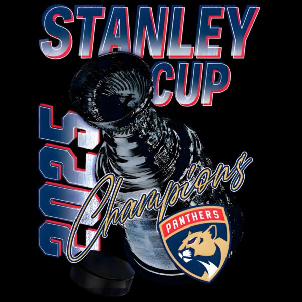 Retro Florida Panthers 2025 Stanley Cup Champions Arch PNG