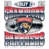 Retro Florida Panthers Nhl 2025 Stanley Cup Champions Victory PNG