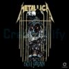 Retro Metallica Enter Sandman Pinball Art Creepy Skull Raven Graphic PNG
