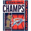 Retro Oklahoma City Thunder 2025 Nba Champs Poster Style PNG