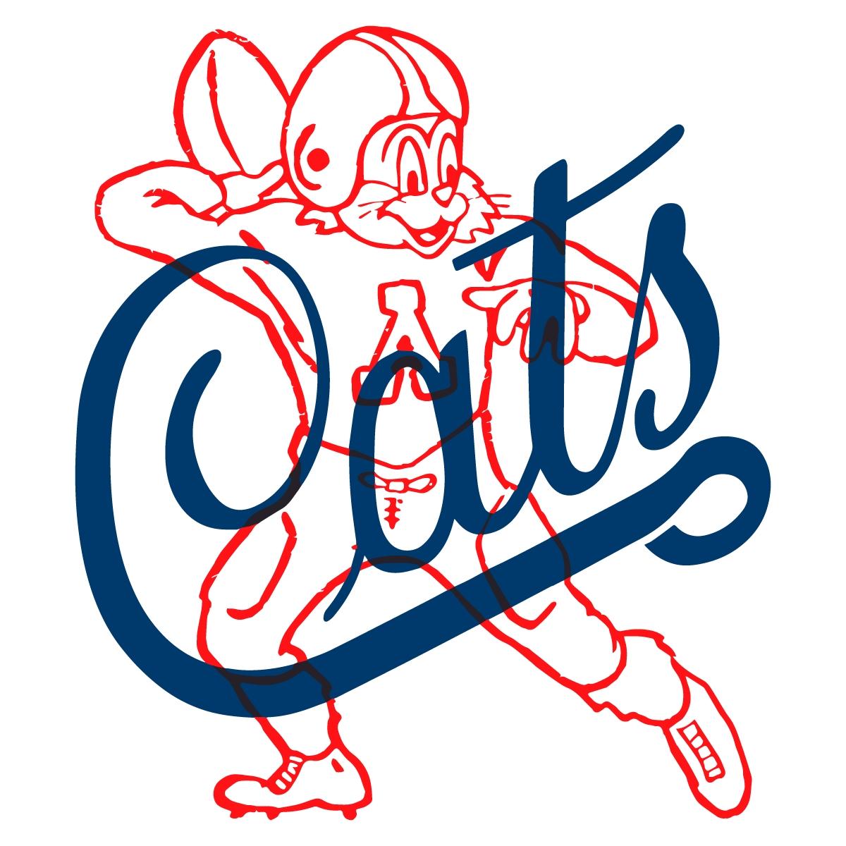 Retro Vintage Wildcats Football 1953 Logo Mascot SVG Retro Vintage Wildcats Football 1953 Logo Mascot SVG