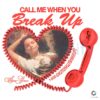 Selena Gomez Call Me When You Break Up Heart Phone PNG