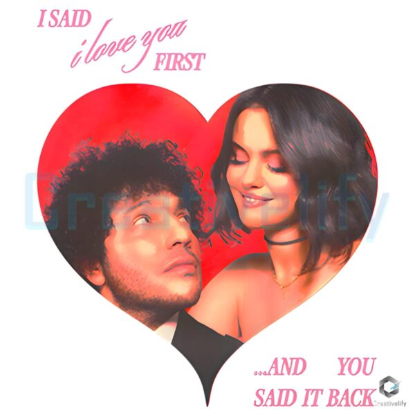 Selena Gomez Said I Love You First And You Said It Back Couple Love PNG