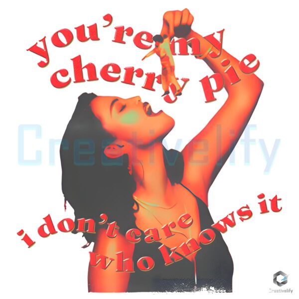 Selena Gomez Youre My Cherry Pie I Dont Care Who Knows It PNG