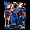 Shai Gilgeous Alexander Oklahoma City Thunder Superstar Collage PNG