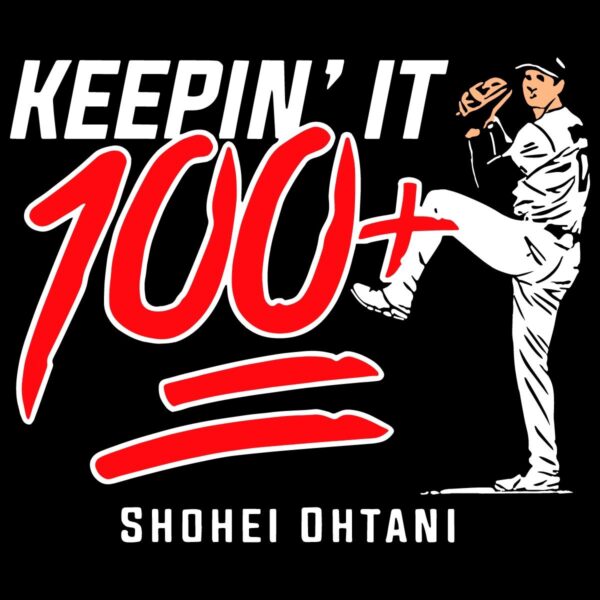 Shohei Ohtani Keepin It 100 Plus Los Angeles Dodgers Players SVG