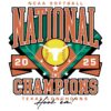 Texas Longhorns Softball National Champions 2025 Ringer SVG