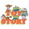 Toy Story Friends Adventure Cartoon Style PNG