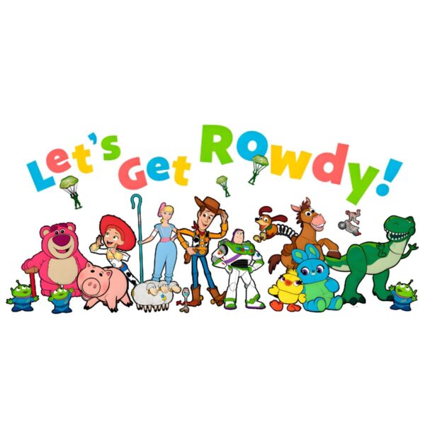 Toy Story Friends Vacation Lets Get Rowdy Family Trip PNG