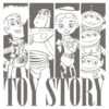 Toy Story Vintage Character Panels SVG