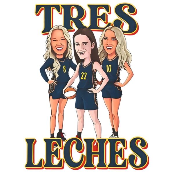 Tres Leches Sophie Basketball Caricature Trio Funny Sports Graphic PNG