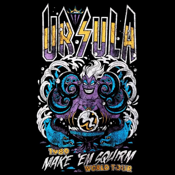 Ursula Make Em Squirm World Tour 1989 PNG