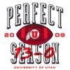 Utah Utes Football Perfect Season 2008 13 0 PNG