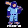 Vinnie Pasquantino Pasquatch Baseball Cartoon SVG