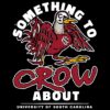 Vintage Carolina Football Something To Crow About Logo Mascot SVG