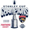 Vintage Florida Panthers 2025 Stanley Cup Champions Throwback SVG