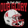 Vintage Nebraska Cornhuskers Football Helmet Grit And Glory PNG