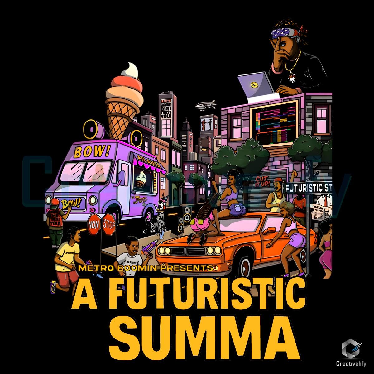 A Futuristic Summa Rap Album Cover Street Art Cartoon Hip Hop PNG A Futuristic Summa Rap Album Cover Street Art Cartoon Hip Hop PNG