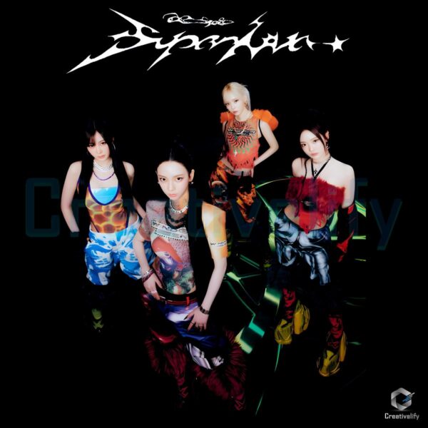 Aespa Drama Concept Group Photo Kpop PNG