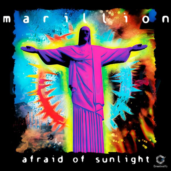 Afraid Of Sunlight Marillion Album Inspired Vintage Rock PNG