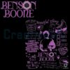 Benson Boone Quote Moonbeam Tour Merch PNG