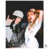Billie Eilish Sabrina Carpenter Party Friends Retro Aesthetic PNG