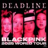 Blackpink 2025 World Tour Kpop Concert Girl Group Graphic PNG