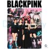 Blackpink Album Cover Collage Girl Group Vintage Kpop PNG