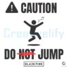 Blackpink Caution Do Not Jump SVG