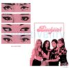 Blackpink Deadline World Tour Pink Eyes Retro Graphic Kpop PNG