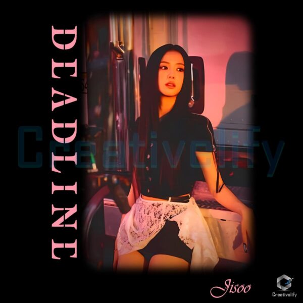 Blackpink Jisoo Deadline Kpop Fan PNG