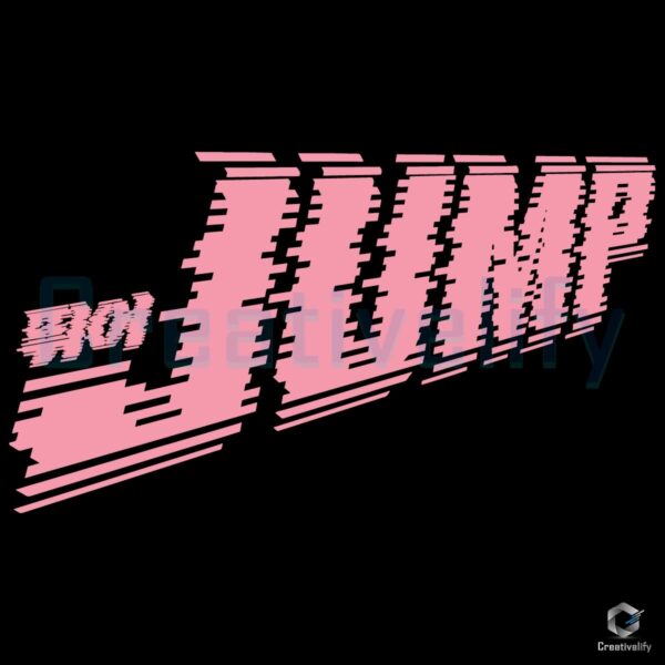 Blackpink Jump Vintage Retro Kpop Blink Fan SVG