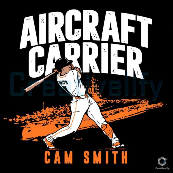 Cam Smith Aircraft Carrier Houston Astros Baseball SVG
