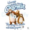 Charmin Bear Stack Paper Parody Funny Toilet Roll Shirt PNG
