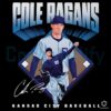 Cole Ragans Kansas City Baseball Player Diamond Graphic PNG