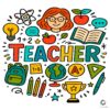 Cute Teacher Back To School Preppy First Day SVG