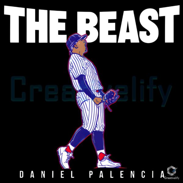 Daniel Palencia The Beast Baseball Player Illustration PNG
