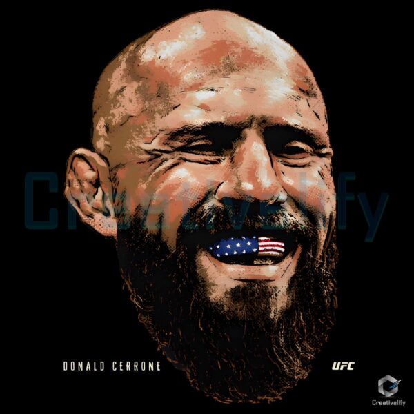 Donald Cerrone Ufc Fighter Usa Mouthguard American Flag PNG
