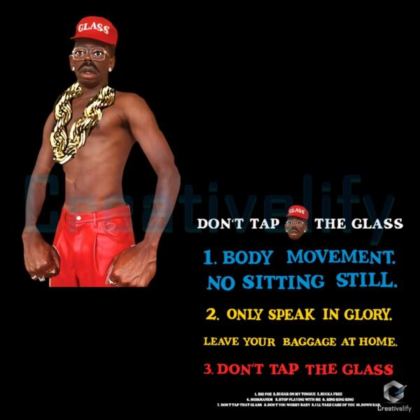 Dont Tap The Glass Tyler The Creator 2025 Meme Statement PNG
